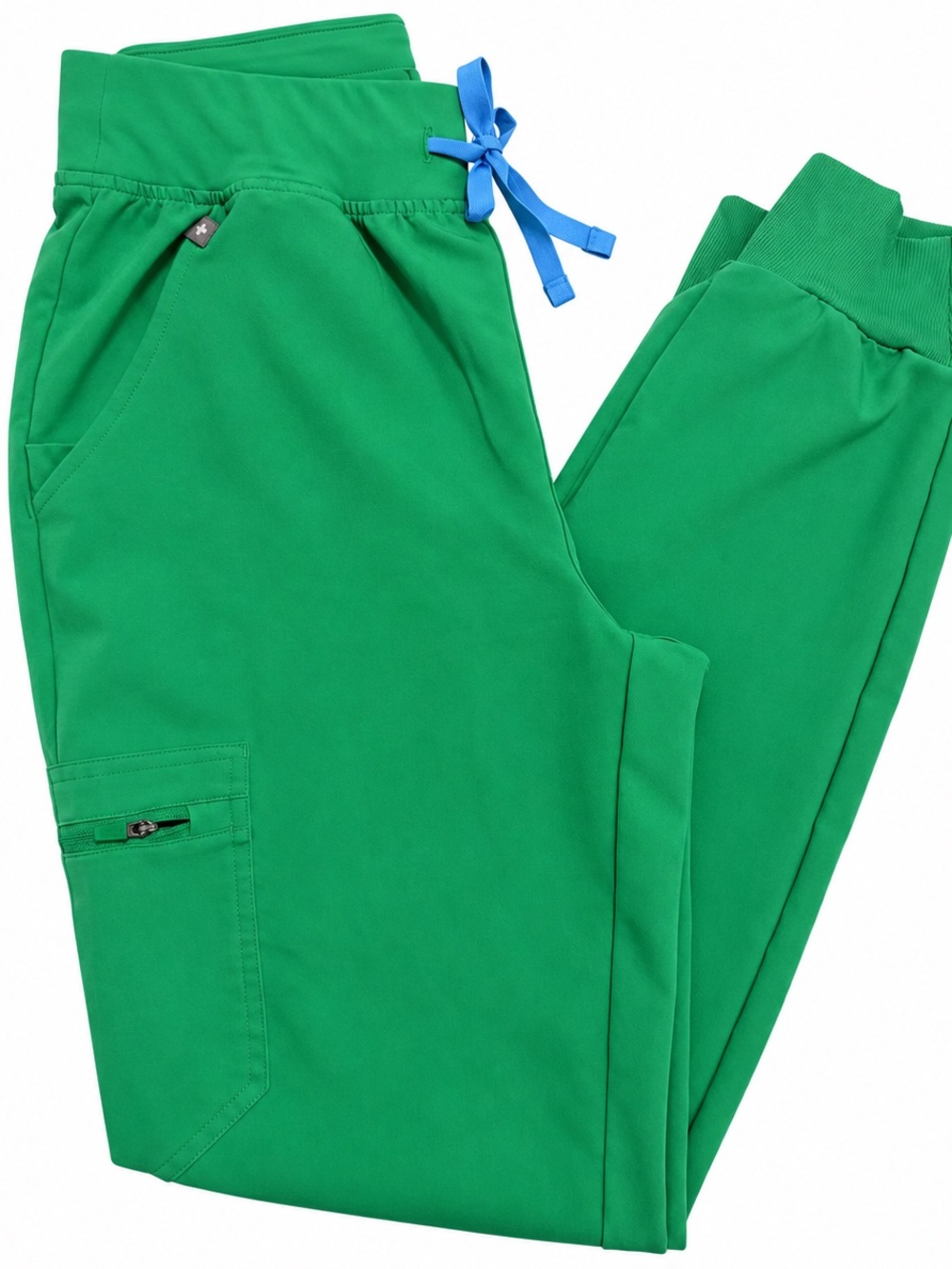 FIGS HW Zamora Jogger Scrub Pants XS Tall Emerald Green
